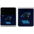 NFL Carolina Panthers Distressed Galaxy Z Flip4 5G Skin